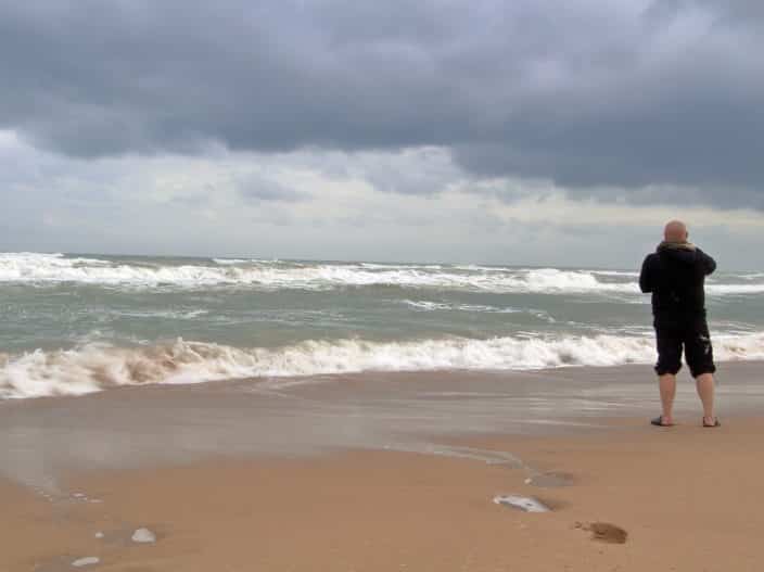 Reisebericht, Spanien, Strand, Unwetter