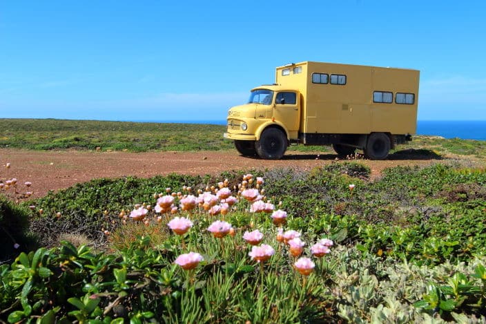 Vila do Bispo Mercedes LA 911 Wohnmobil
