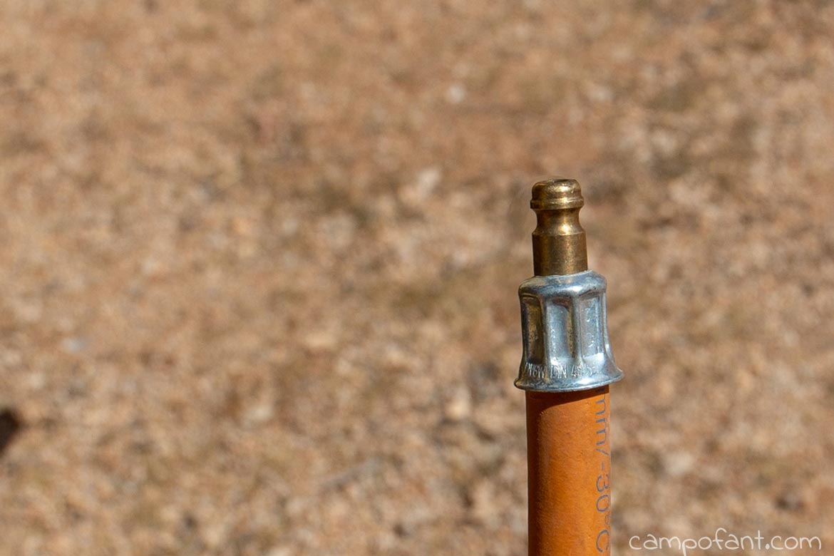 Gasschlauch mit Schnellkupplung