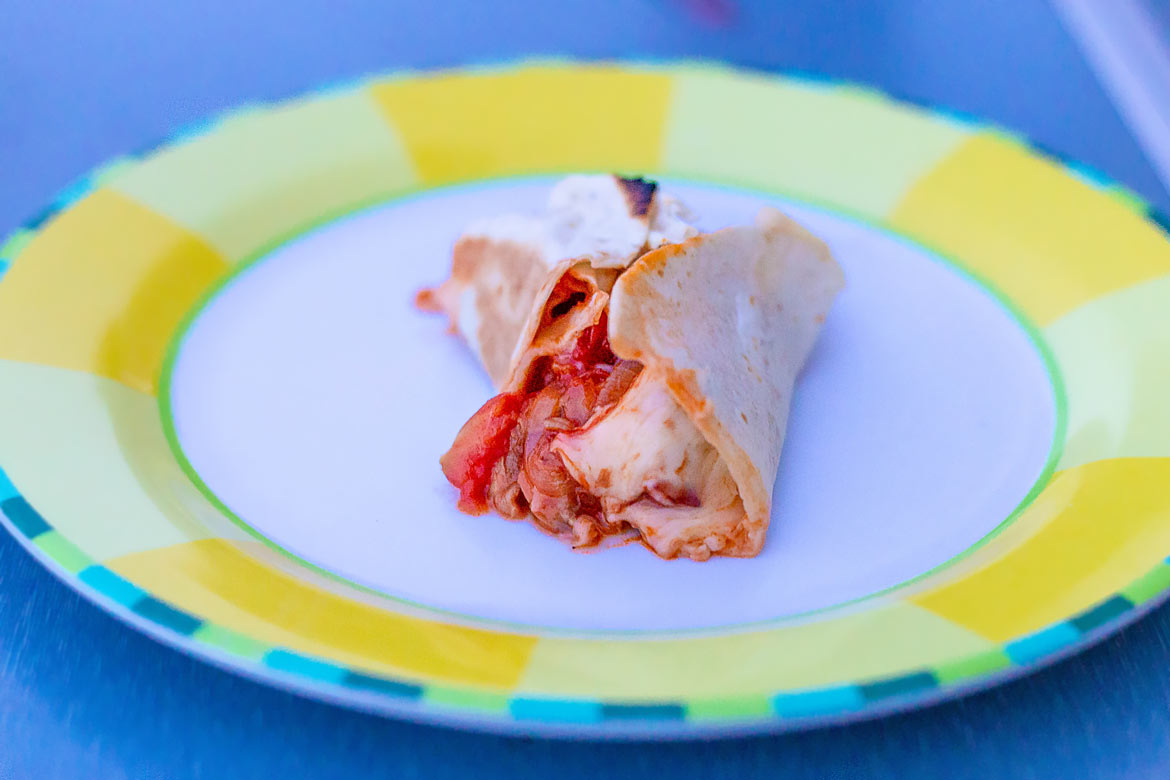 Omnia Rezept Pizza Wraps