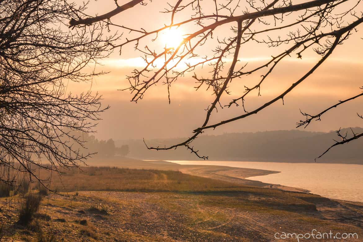 Montargil, Sonnenaufgang