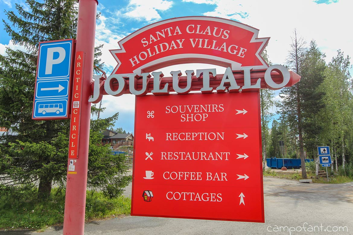 Santa Clause Village Rovaniemi, Kurztrip zum Weihnachtsmann