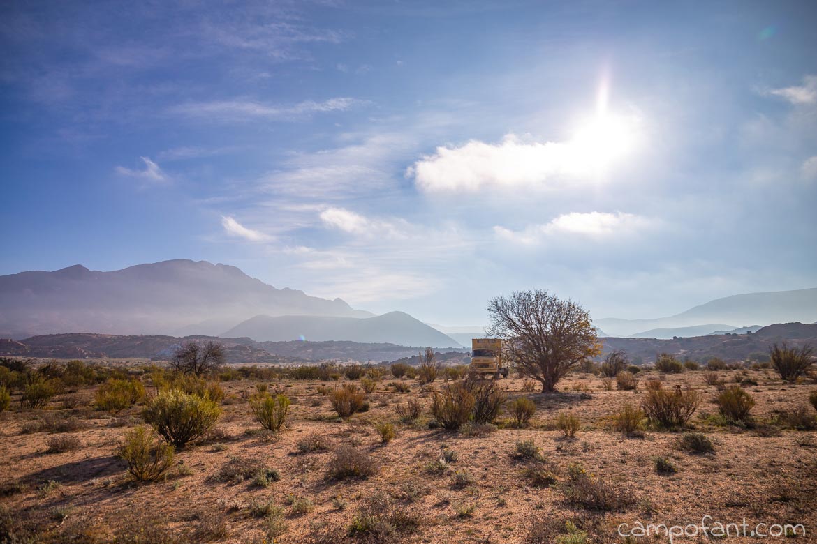 Antiatlas, Tafraout, blaue Steine