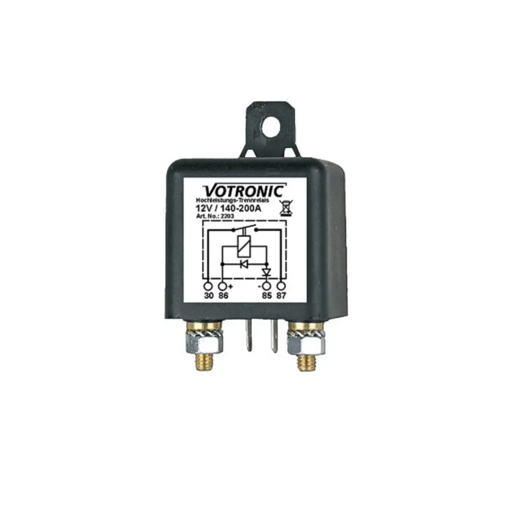 votronic-2203-batterietrennrelais-200a Votronic 2203 Batterietrennrelais 200A