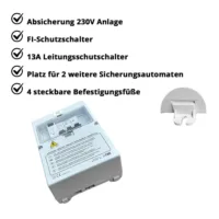 Details Absicherung FI/LS Wohnmobil
