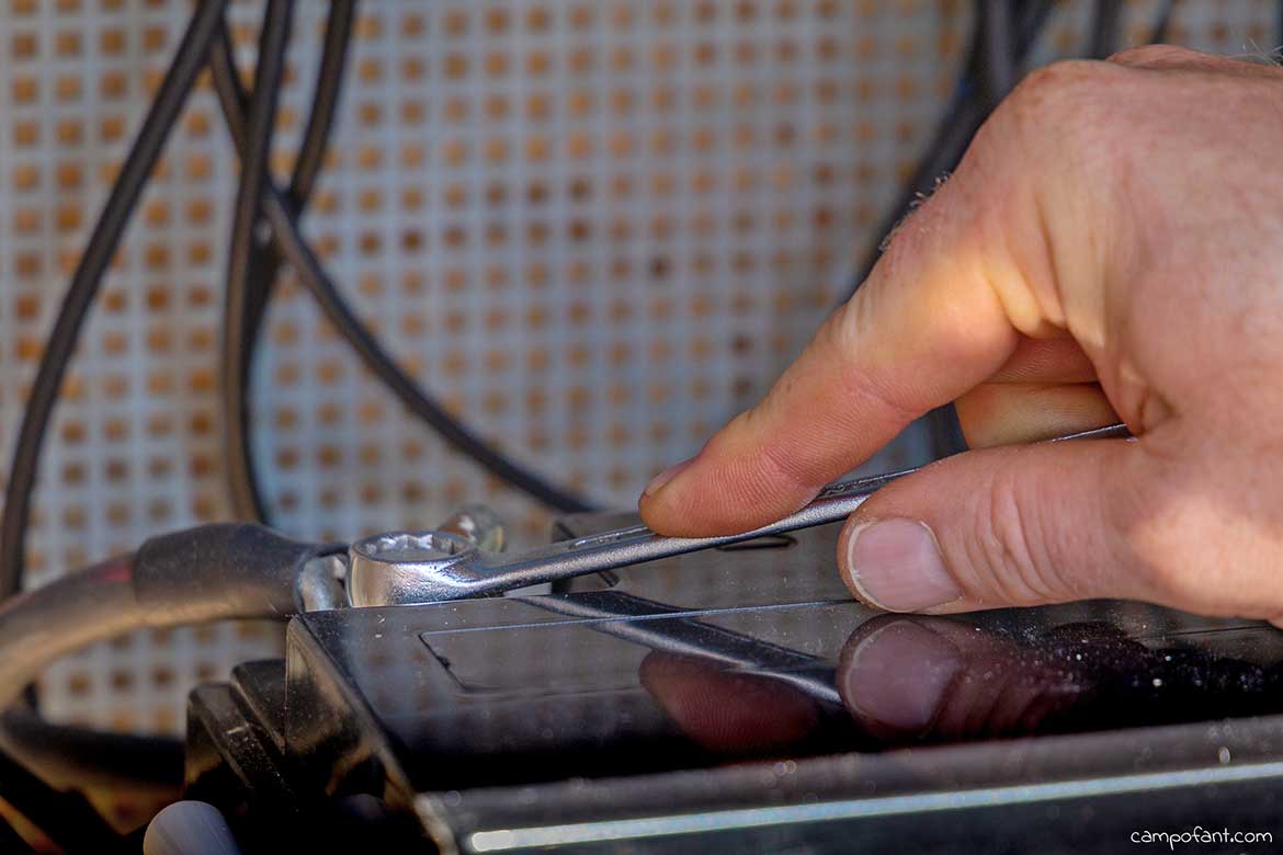 Batteriecomputer einbauen Schritt 1