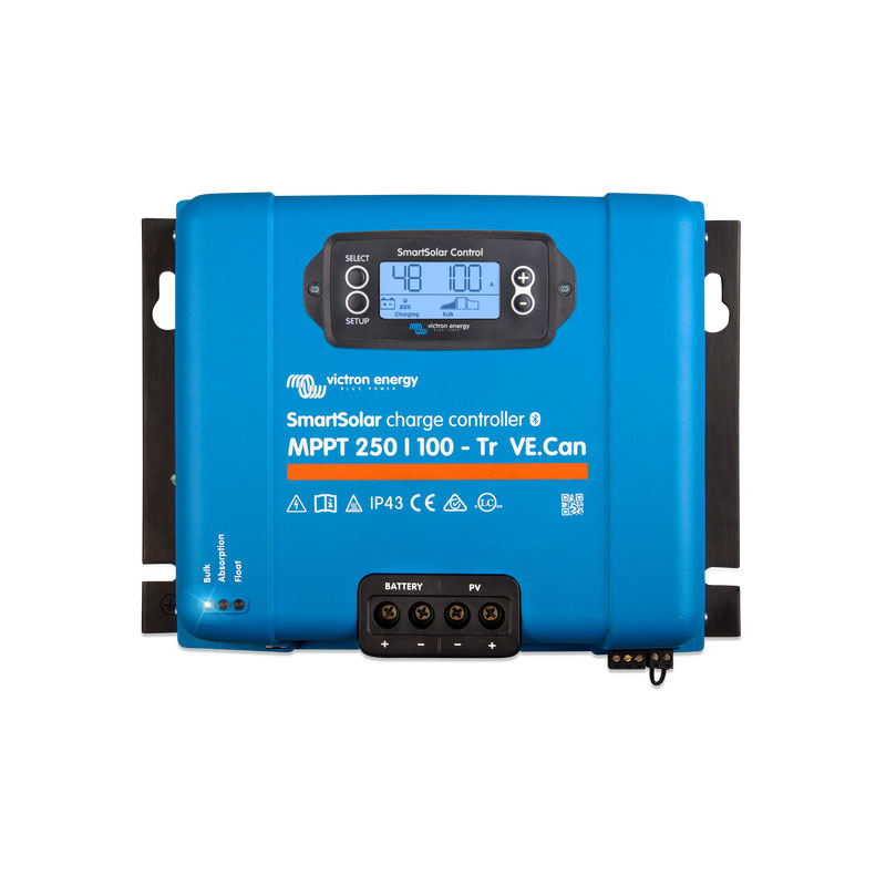 victron-energy-smartsolar-mppt-250-100-Tr-ve-can-display Victron Energy SmartSolar MPPT 250/100-Tr VE.Can