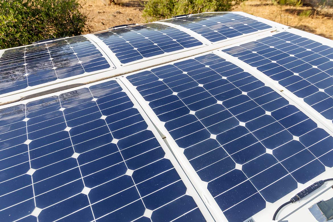 Autarkes Wohnmobil solar