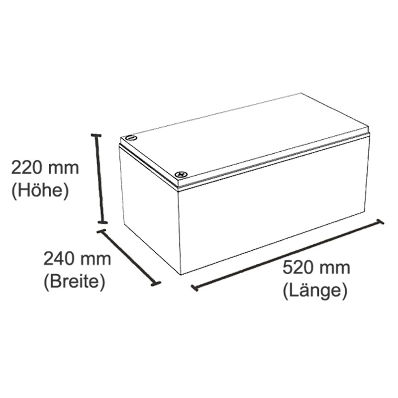 bulltron-460ah-polar-lifepo4-abmessungen BullTron 460Ah Polar LiFePO4 Abmessungen