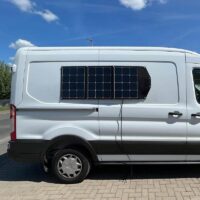 Solartasche Van befestigen Wohnmobil