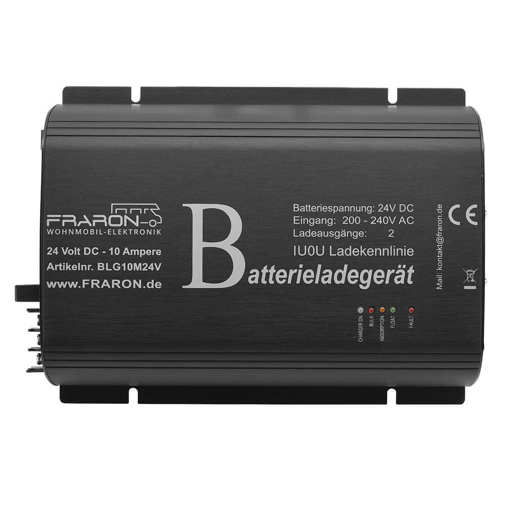 ladegeraet-230v-24v-10a-fraron-o Automatikladegerät 24 Volt 10A von Fraron