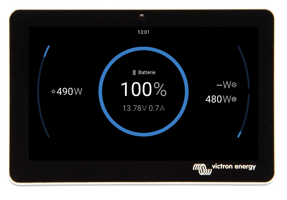 Übersicht Victron neues Interface