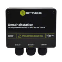 Netzvorrangschaltung 16A unterbrechungsfrei Wattstunde
