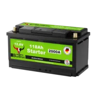 BullTron LiFePO4 Starterbatterie 118AH
