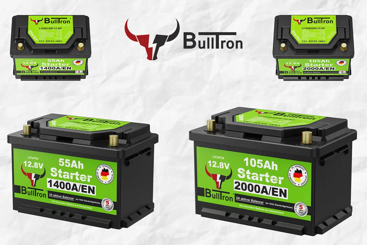BullTron LiFePO4 Starterbatterien News