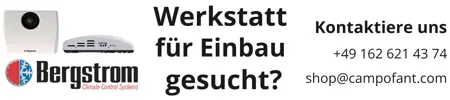 Bergstrom Klimaanlage Einbau Werkstatt für Wohnmobile