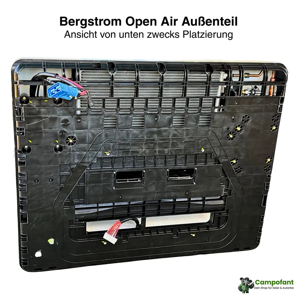 bergstrom-open-air-klimaanlage-aussenteil-unten-ansicht Bergstrom Open Air Klimaanlage Aussenteil unten Ansicht für Montage