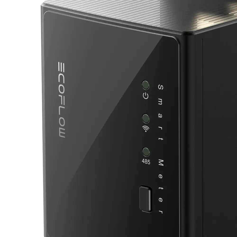 ecoflow-smart-meters-details Detailansicht EcoFlow Smart Meter zur präzisen Stromverbrauchsmessung mit WLAN und Bluetooth