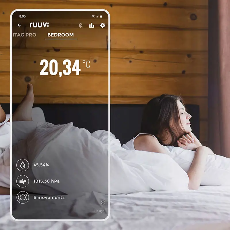 Ruuvi 4in1 Sensor App