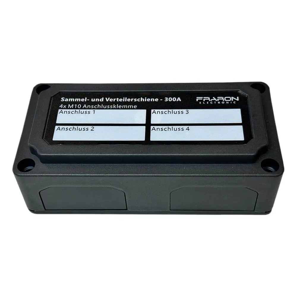 Hochstrom-Sammelschiene-4-x-M10-bis-300A-SS4M10-P-1 Hochstrom Sammelschiene schwarz