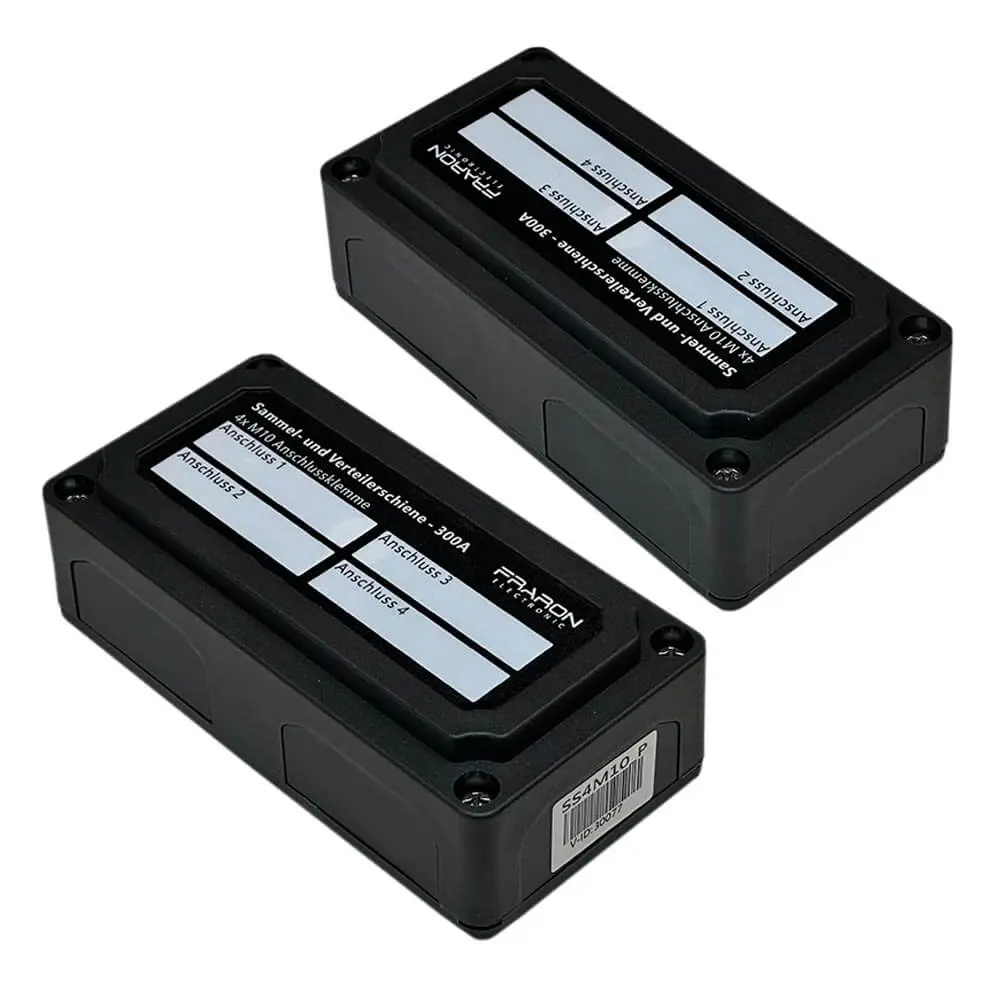 Hochstrom-Sammelschiene-4-x-M10-bis-300A-SS4M10-P-3 Hochstrom Sammelschiene schwarz