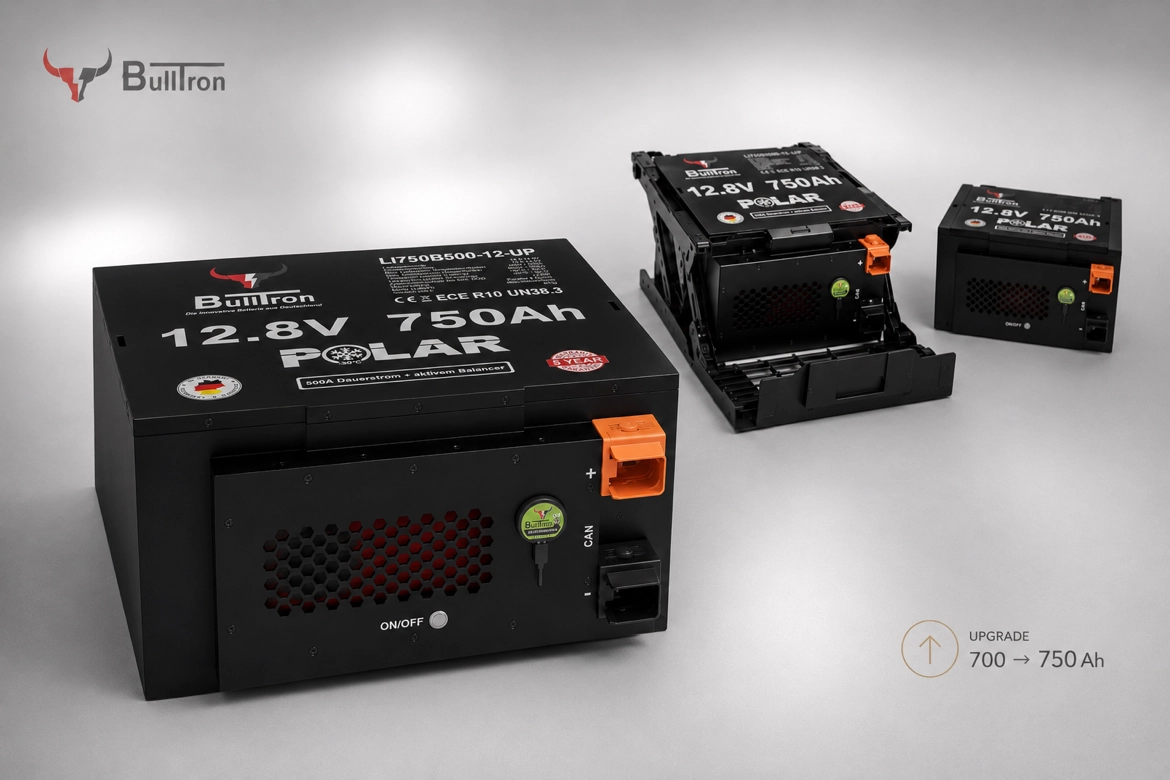 BullTron News: Die 700Ah Polar wird zur 750Ah Polar: 50Ah extra