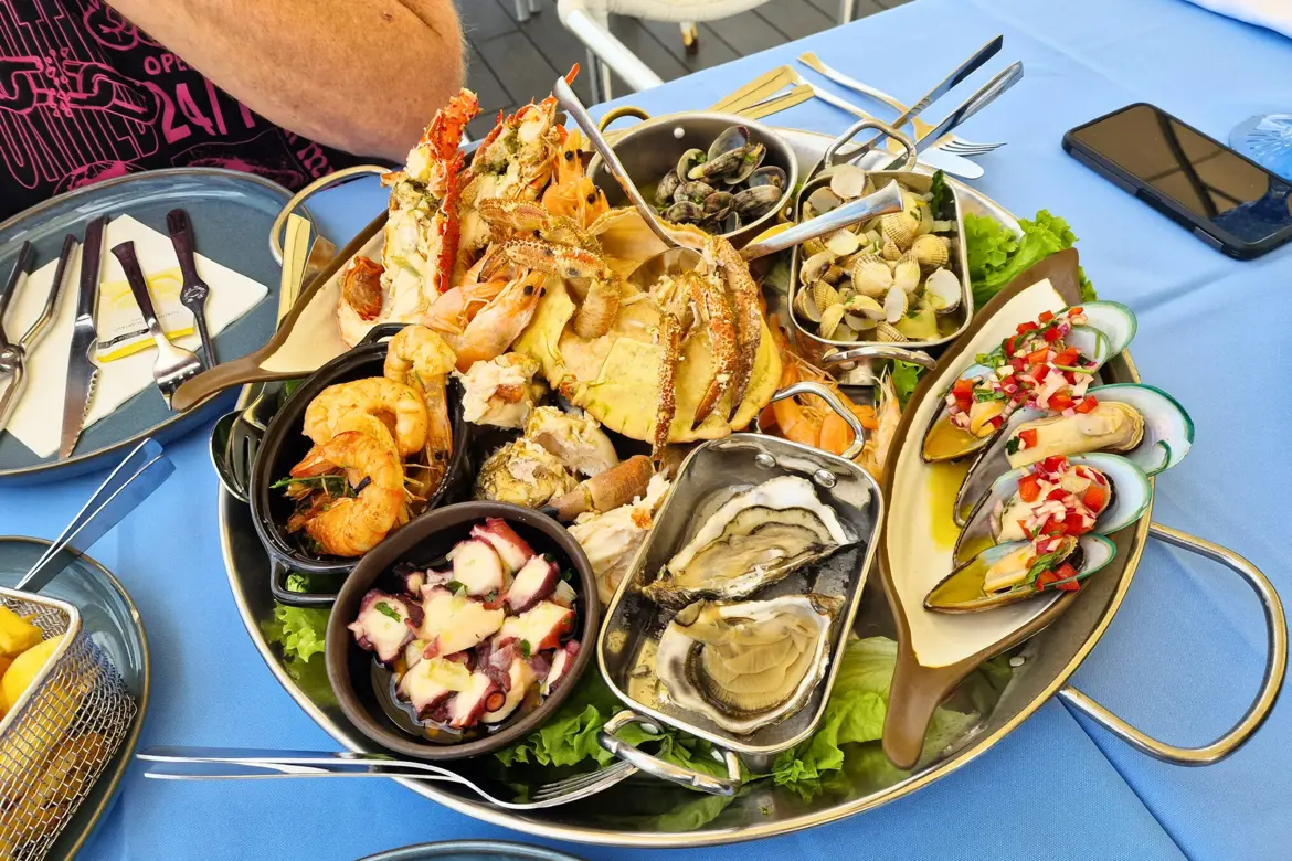 Seafoodplatte