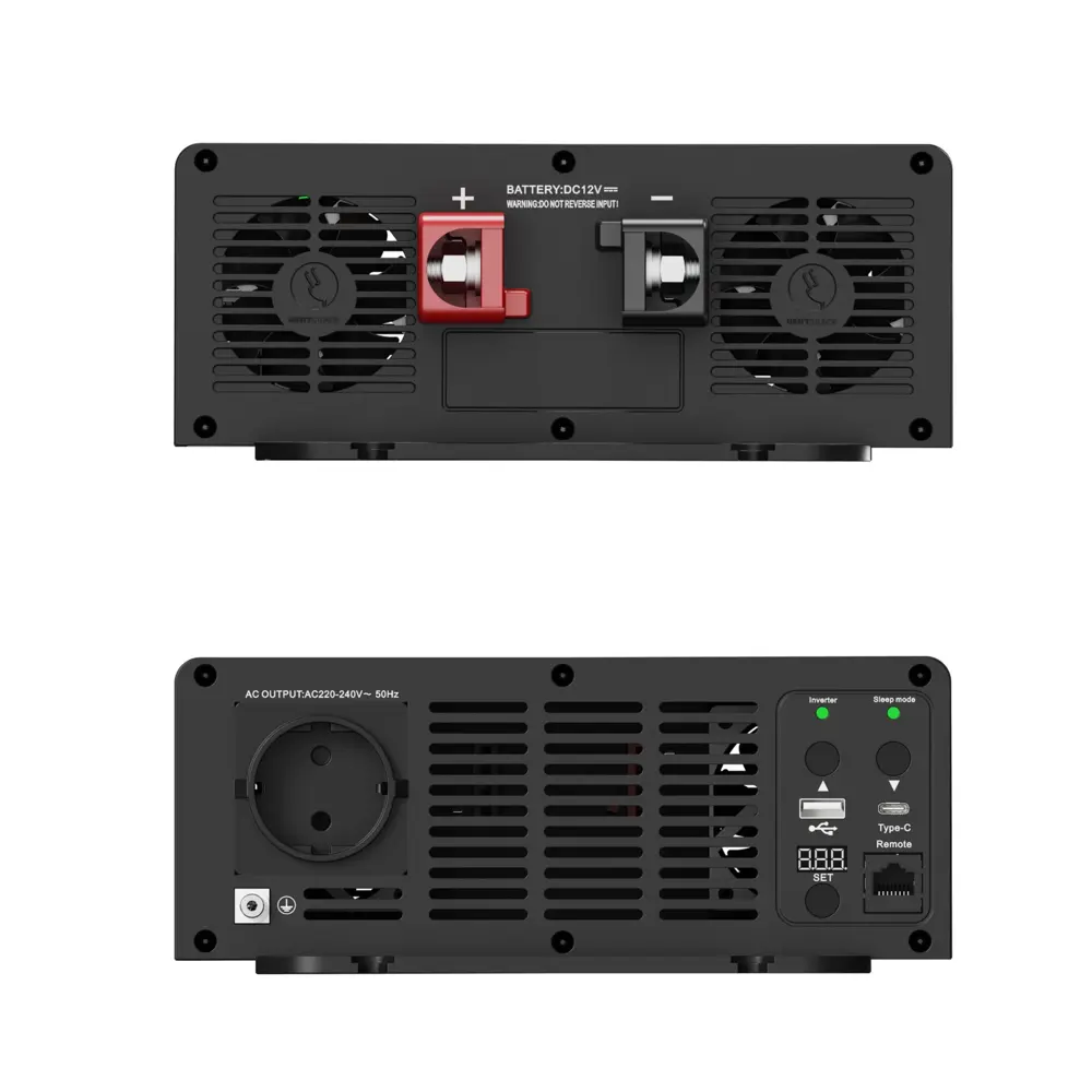 wattstunde-800w-tara-sync-base-anschluesse Anschlüsse 800 Watt TARA Sync Base Wattstunde Wechselrichter