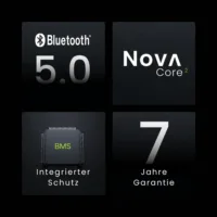 Wattstunde 500Ah Nova Core 2 Schutz und Garantie