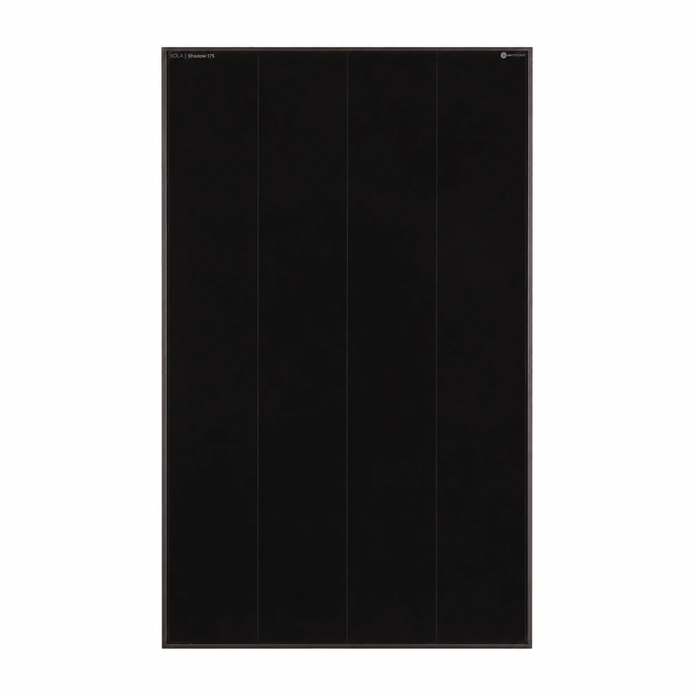 WATTSTUNDE SOLA Frame Shadow 175 W Solarmodul in Frontansicht