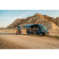 Fiamma F80s Ducato 370 Deep Black Dachmarkise