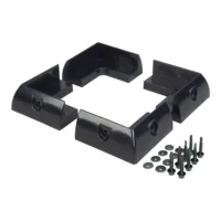 Halteecken MOUNT corner schwarz von Wattstunde mit Befestigungsschrauben