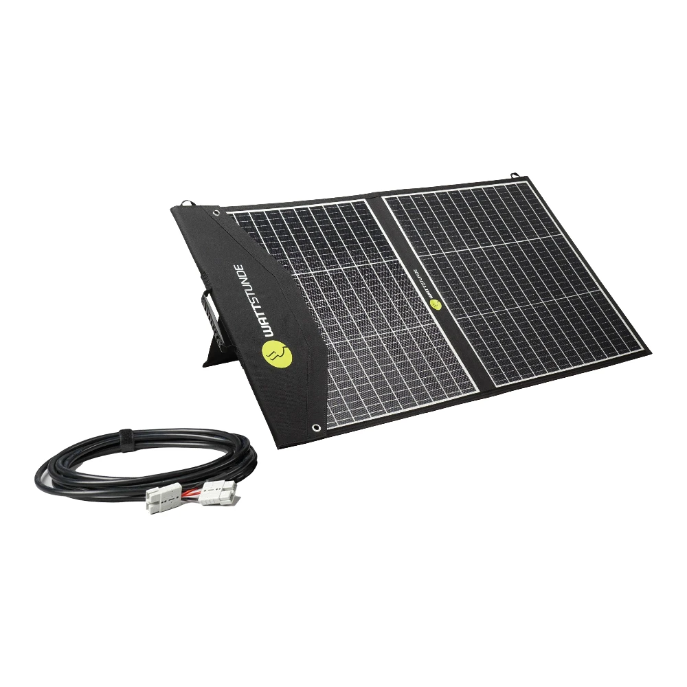 Wattstunde SOLA Ease 100 Watt Solartasche mit Verlängerungskabel